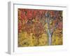 Orange and Yellow Aspen Leaves, White River National Forest, Colorado, United States of America-James Hager-Framed Photographic Print