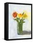 Orange and Yellow Floral-Pamela Munger-Framed Stretched Canvas