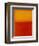 Orange and Yellow-Mark Rothko-Framed Art Print