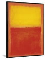 Orange and Yellow-Mark Rothko-Framed Art Print