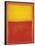 Orange and Yellow-Mark Rothko-Framed Art Print