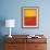 Orange and Yellow-Mark Rothko-Framed Art Print displayed on a wall