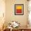 Orange and Yellow-Mark Rothko-Framed Art Print displayed on a wall