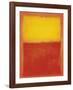 Orange and Yellow-Mark Rothko-Framed Art Print