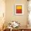 Orange and Yellow-Mark Rothko-Framed Art Print displayed on a wall