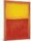 Orange and Yellow-Mark Rothko-Mounted Art Print