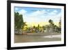 Orange Avenue, Coronado, California-null-Framed Art Print