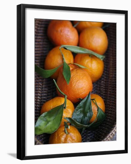 Orange Basket-Nicole Katano-Framed Photo