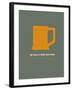 Orange Beer Mug-NaxArt-Framed Art Print