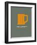 Orange Beer Mug-NaxArt-Framed Art Print