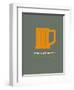 Orange Beer Mug-NaxArt-Framed Art Print