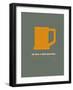 Orange Beer Mug-NaxArt-Framed Art Print