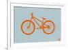 Orange Bicycle-NaxArt-Framed Premium Giclee Print