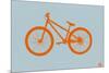 Orange Bicycle-NaxArt-Mounted Premium Giclee Print