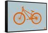 Orange Bicycle-NaxArt-Framed Stretched Canvas