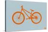 Orange Bicycle-NaxArt-Stretched Canvas