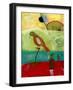 Orange Bird, 2013-Gigi Sudbury-Framed Giclee Print