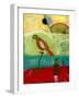 Orange Bird, 2013-Gigi Sudbury-Framed Giclee Print