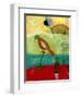 Orange Bird, 2013-Gigi Sudbury-Framed Giclee Print