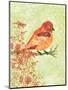 Orange Bird-Bee Sturgis-Mounted Art Print