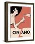 Orange Blackhat Cinzano-null-Framed Premium Giclee Print