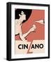 Orange Blackhat Cinzano-null-Framed Premium Giclee Print