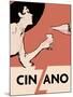 Orange Blackhat Cinzano-null-Mounted Giclee Print