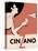 Orange Blackhat Cinzano-null-Stretched Canvas