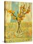 Orange Blossom on a Lemon Cloth-Lorraine Platt-Stretched Canvas