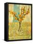 Orange Blossom on a Lemon Cloth-Lorraine Platt-Framed Stretched Canvas