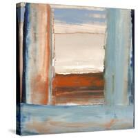 Orange & Blue I-Sharon Gordon-Stretched Canvas