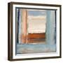 Orange & Blue I-Sharon Gordon-Framed Art Print