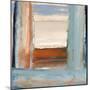 Orange & Blue I-Sharon Gordon-Mounted Art Print