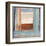 Orange & Blue I-Sharon Gordon-Framed Art Print