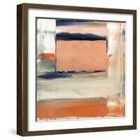 Orange & Blue II-Sharon Gordon-Framed Premium Giclee Print