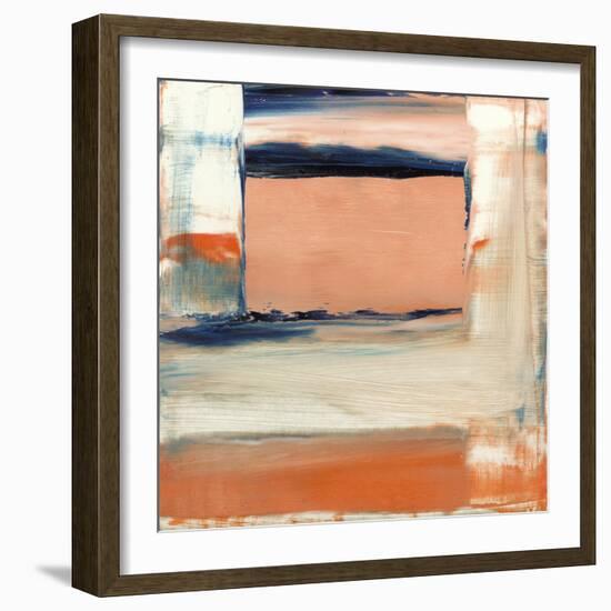 Orange & Blue II-Sharon Gordon-Framed Premium Giclee Print