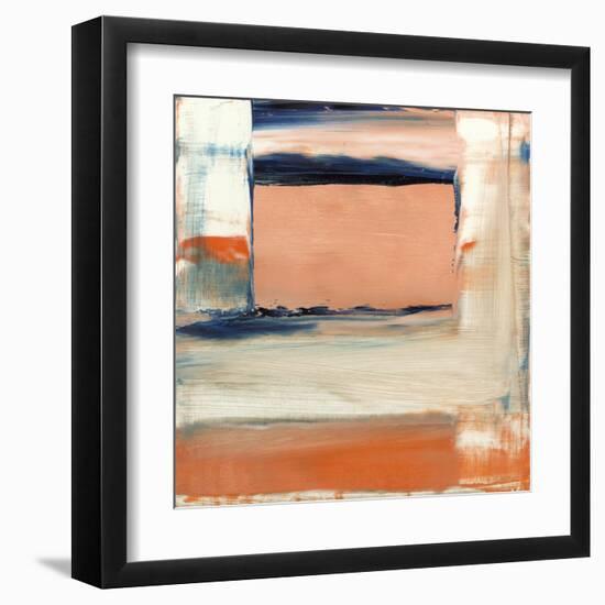 Orange & Blue II-Sharon Gordon-Framed Art Print