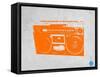 Orange Boom Box-NaxArt-Framed Stretched Canvas