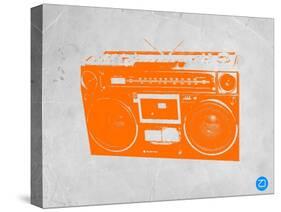 Orange Boom Box-NaxArt-Stretched Canvas