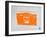 Orange Boom Box-NaxArt-Framed Art Print