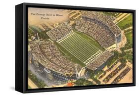 Orange Bowl, Miami, Florida-null-Framed Stretched Canvas