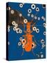 Orange Bug-Jan Weiss-Stretched Canvas