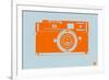 Orange Camera-NaxArt-Framed Art Print