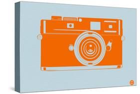 Orange Camera-NaxArt-Stretched Canvas
