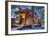 Orange Car-Robert Kaler-Framed Photographic Print