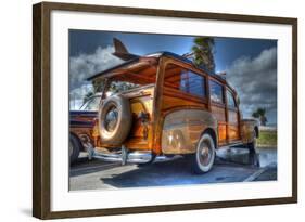 Orange Car-Robert Kaler-Framed Photographic Print