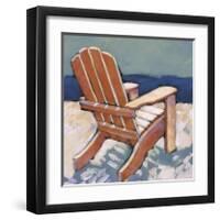 Orange Chair-Rebecca Molayem-Framed Giclee Print