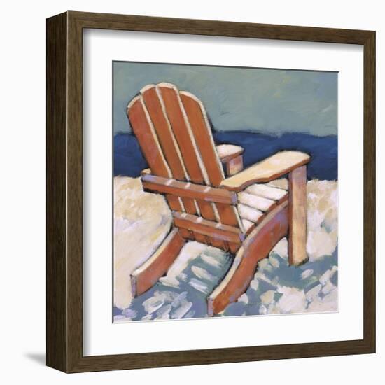 Orange Chair-Rebecca Molayem-Framed Giclee Print