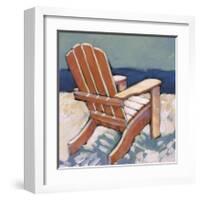 Orange Chair-Rebecca Molayem-Framed Giclee Print