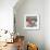 Orange Chair-Rebecca Molayem-Framed Giclee Print displayed on a wall